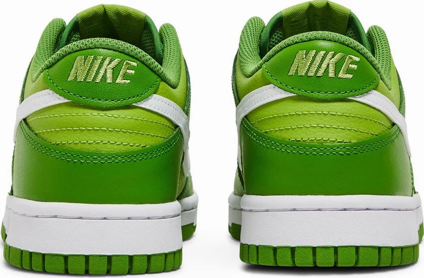 High Top Design Soft Interior Nike Dunk Low Chlorophyll GS