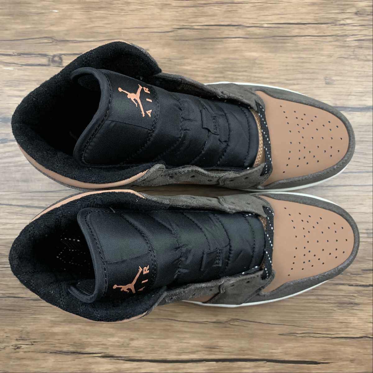 Abrasion Resistant Construction Air Jordan 1 Mid SE Dark Chocolate Crimson Bliss (2021) DC7294-200