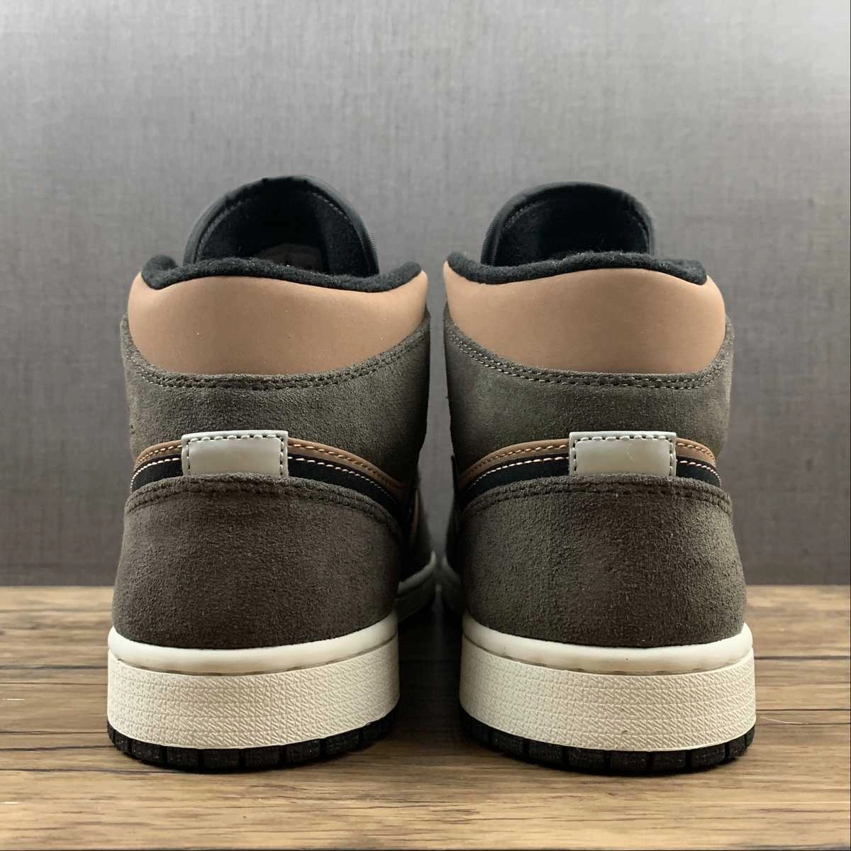 High Rebound Insoles Dynamic piece Air Jordan 1 Mid SE Dark Chocolate Crimson Bliss (2021) DC7294-200