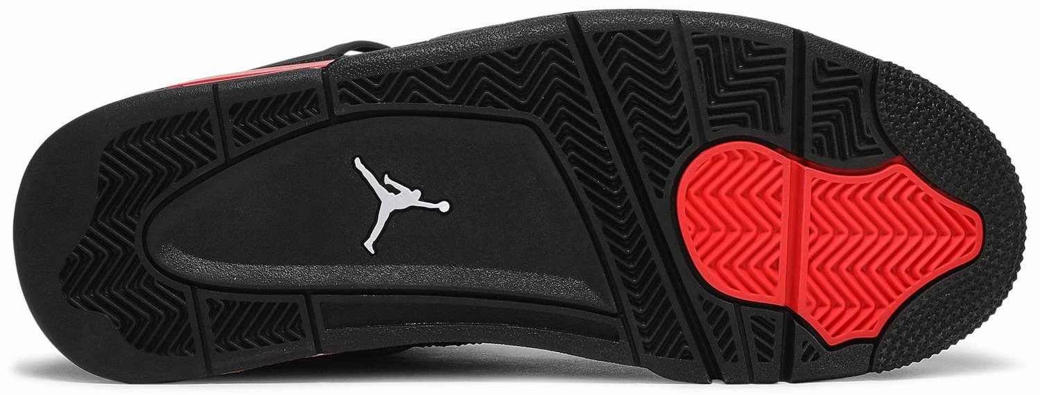 Nike Jordan 4 Red Thunder Ventilated Footbed Soft Arch