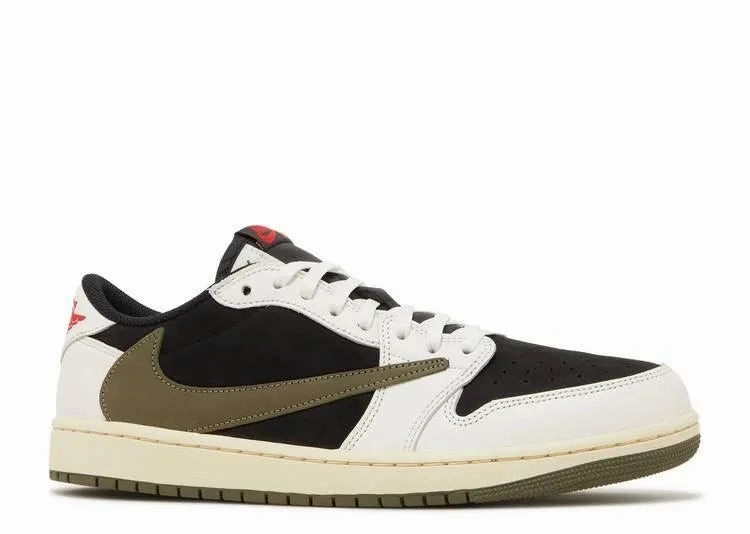 Dual Density Outsoles Air Jordan 1 Low Travis Scott Olive (W)