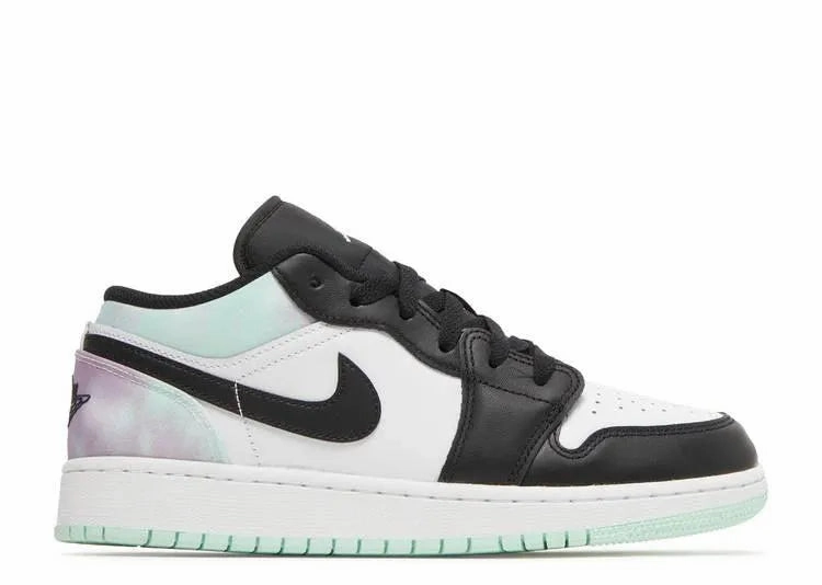 Comfortable Stride Comfortable Footwear Technology Air Jordan 1 Low Tie-Dye (GS)