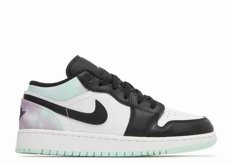 Antibacterial Jogging Gear Air Jordan 1 Low Tie-Dye (GS)