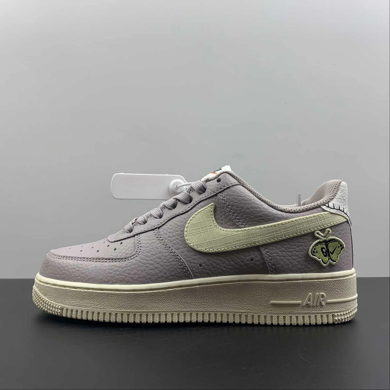 Walking Essential Air Force 1 07 Low SE Amethyst Ash Pink Oxford Black Pale Ivory DJ6378-500