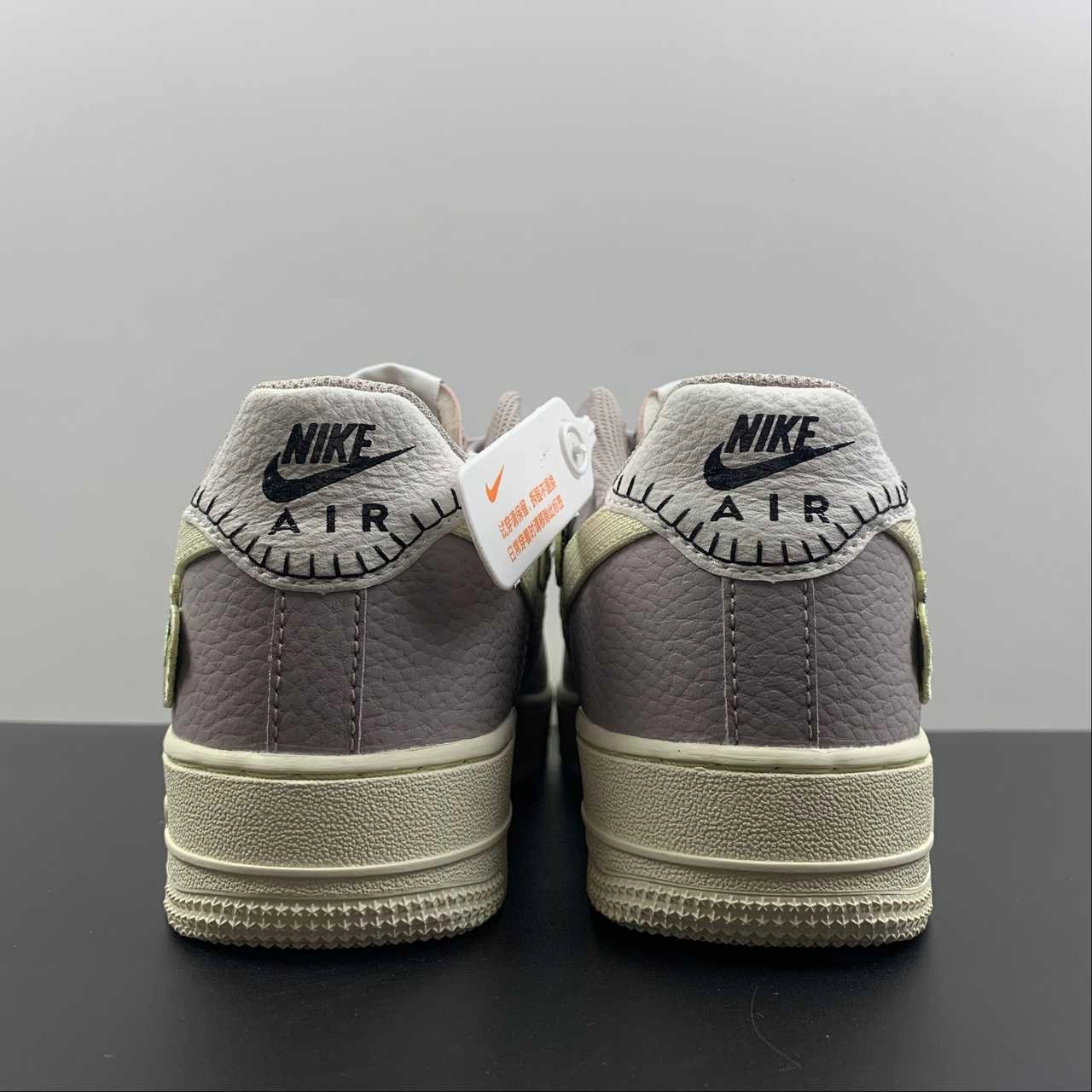 Running Inspired Air Force 1 07 Low SE Amethyst Ash Pink Oxford Black Pale Ivory DJ6378-500