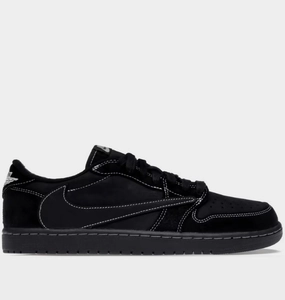Sophisticated Comfort Sock Like Fit Tech Nike Air Jordan 1 Low OG SP x Travis Scott Black Phantom