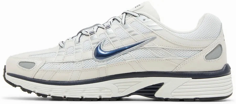 Nike P-6000 Obsidian Summit White Slip Resistant Design Motion Control Feature