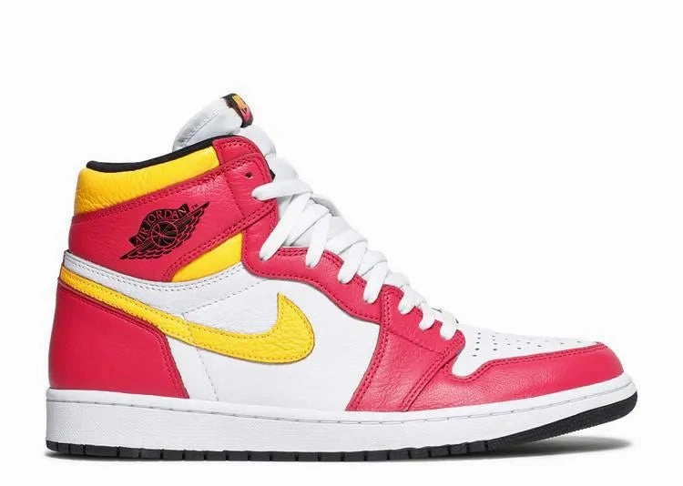 Air Jordan 1 High Fusion Red Contoured Sole