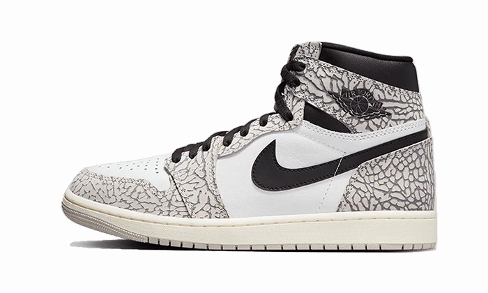 Air Jordan 1 Retro High OG White Cement Energy Return Midsole Quick Adjustment