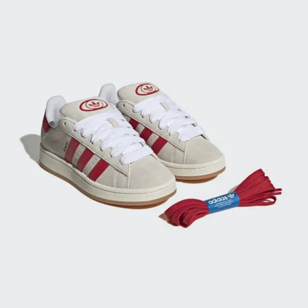 Adidas Campus 00s Crystal White Better Scarlet Low Impact Petal Hike