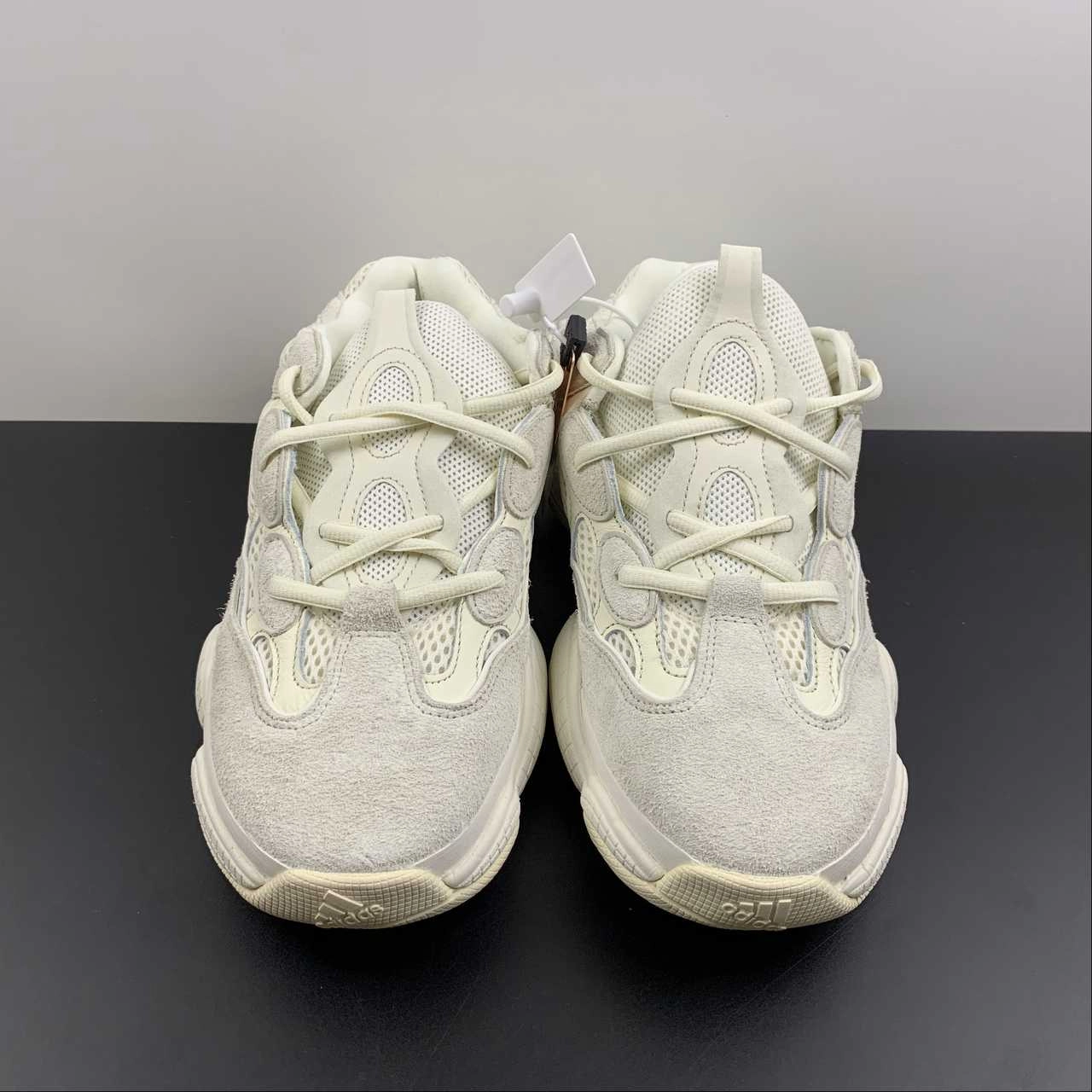 training - session shoe suitability PU material Adidas Yeezy 500 Bone White FV3573