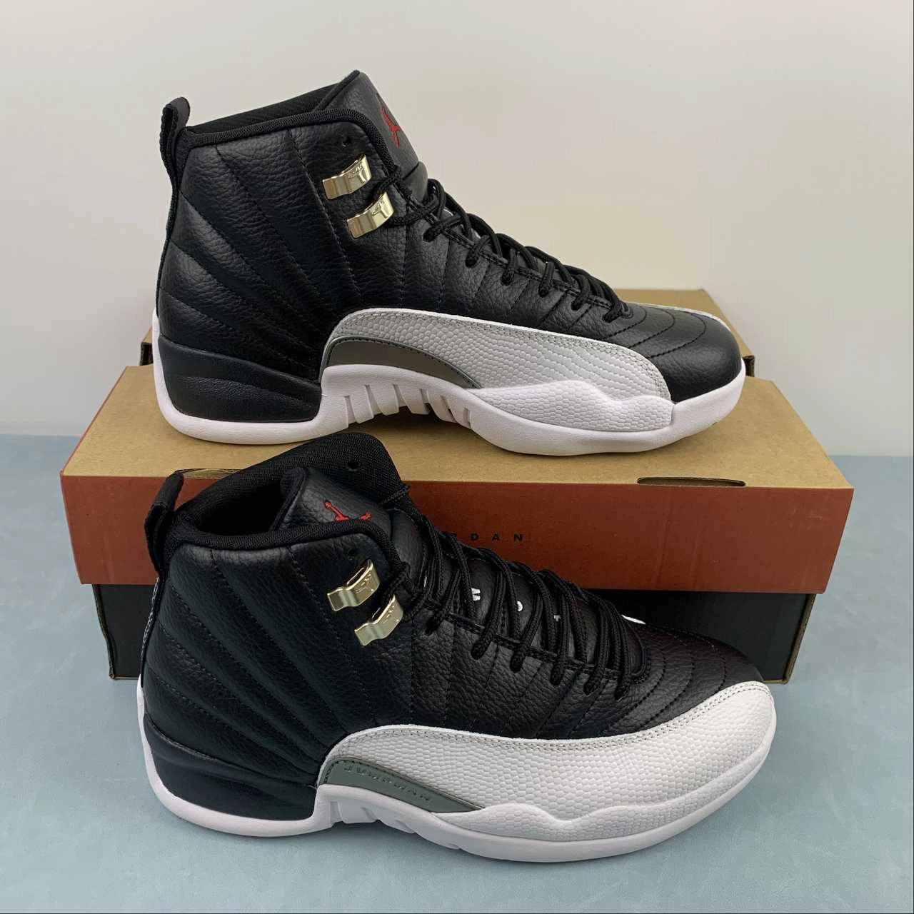 Kinetic Response Air Jordan 12 Retro Black Varsity Red White CT8013-006