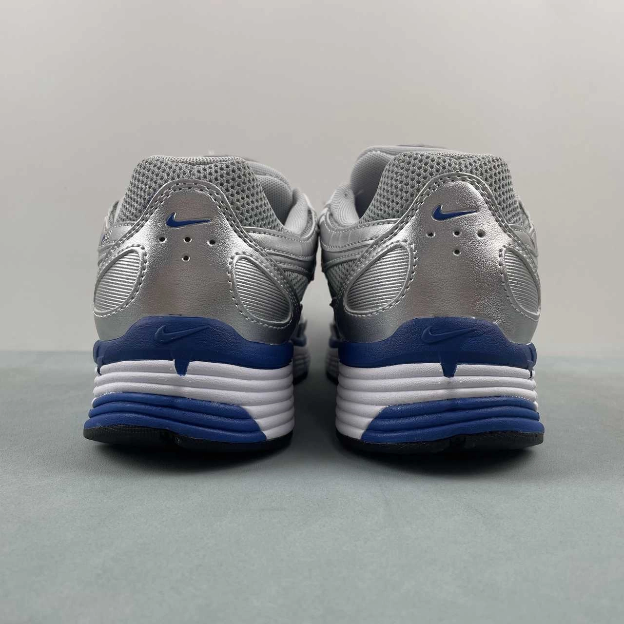 Fast Action Nike P 6000 Metallic Silver White Black Team Royal BV1021-001