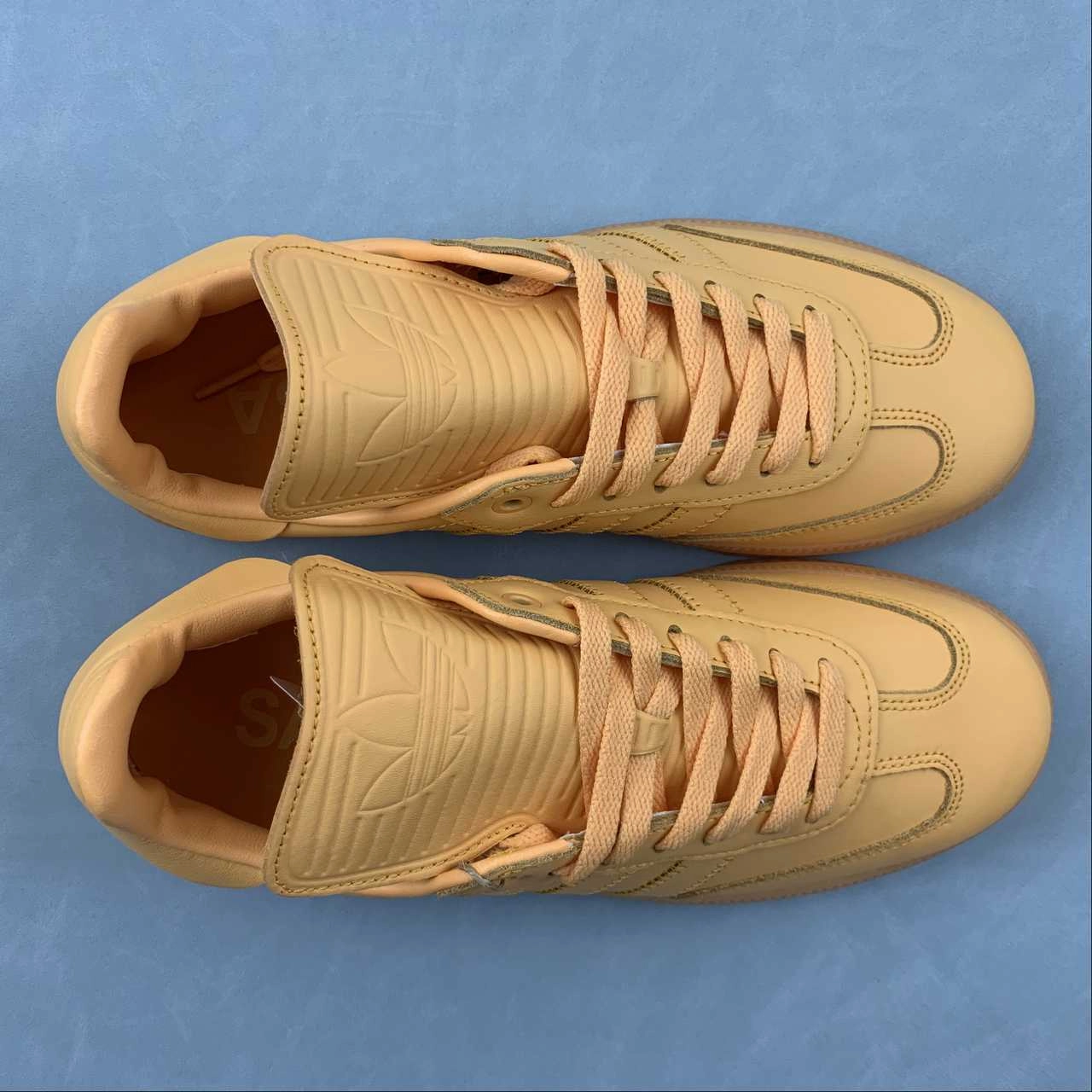 Stylish Upper Adidas Samba Pharrell Humanrace Orange IE7293