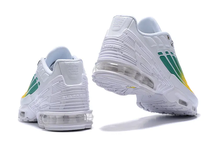 hybrid shoes Air Max Plus 3 White Green Yellow Red CM9097-200