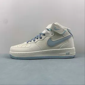 Foot Grace Trendy Footwear Air Force 1 07 Mid Off White Light Blue SH0235-555