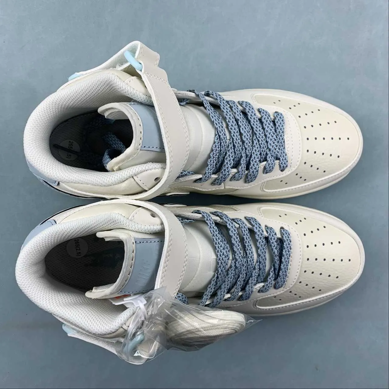 Laidback Mood Air Force 1 07 Mid Off White Light Blue SH0235-555