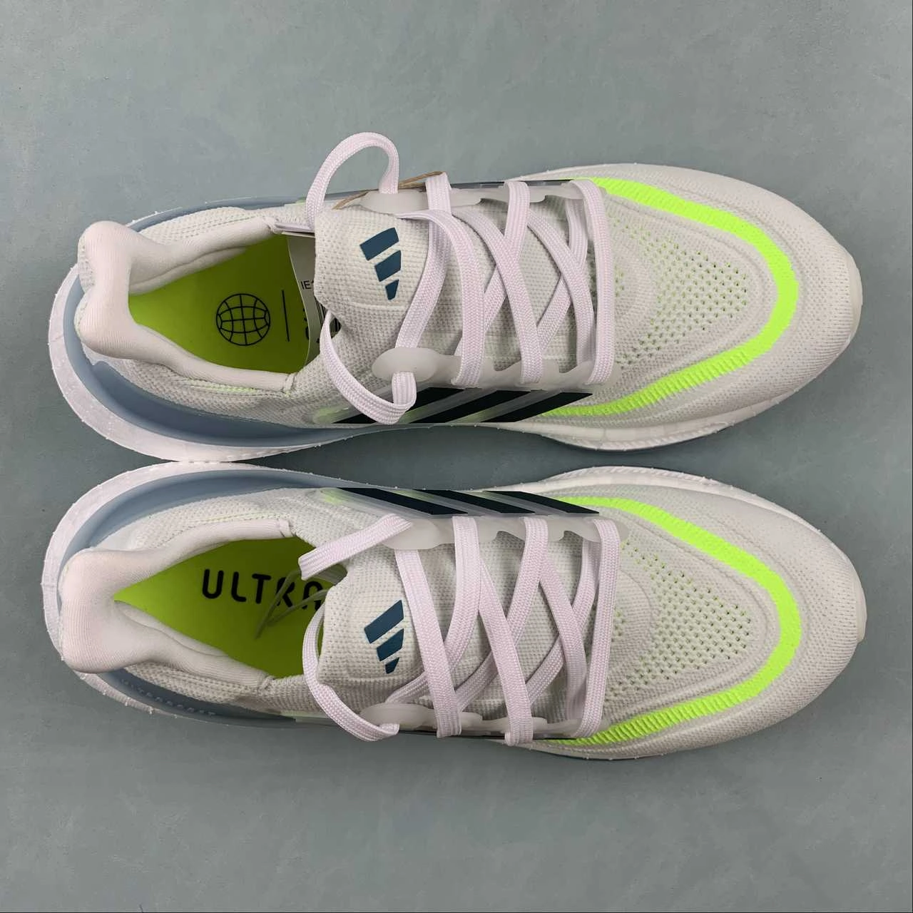 Adidas UltraBoost Light Cloud White Arctic Night Lucid Lemon IE1768 mountain - specific shoes