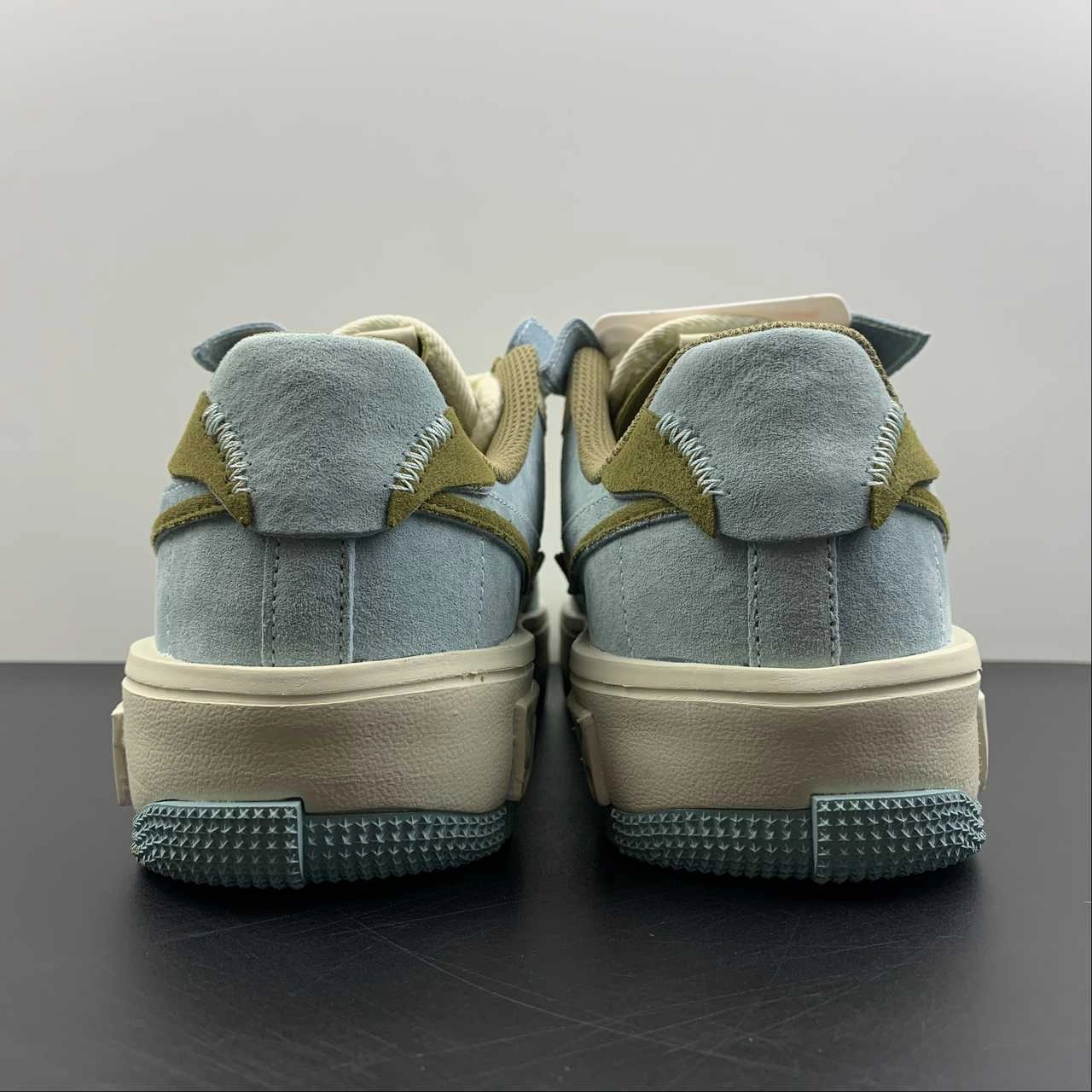 Air Force 1 FONTANKA MoonLight Yellow CW6688-805 Heel Design