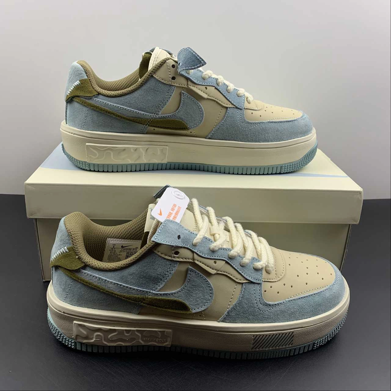 Air Force 1 FONTANKA MoonLight Yellow CW6688-805 Ultra Run Current Hike
