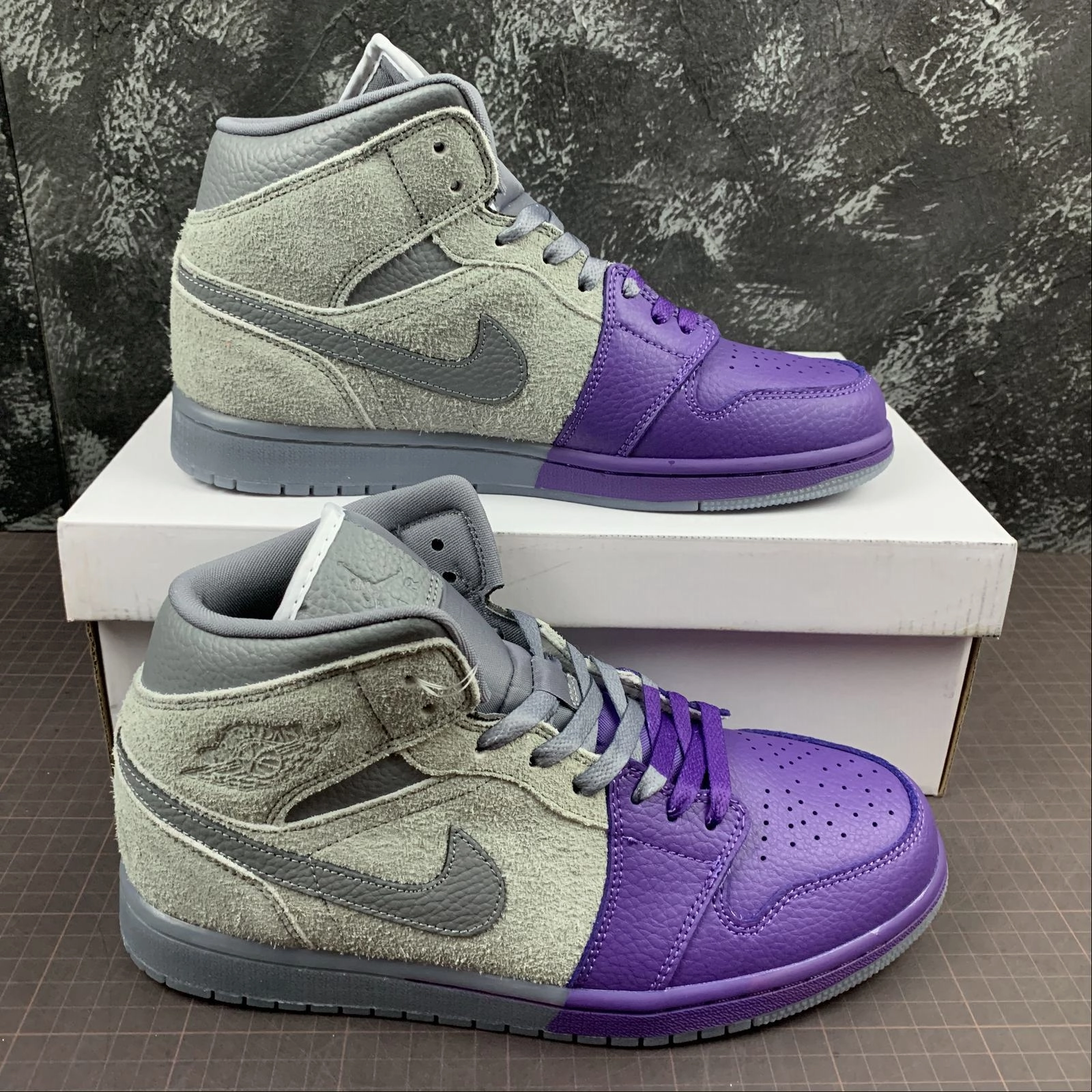 Zip Up Air Jordan 1 Mid SE Cool Grey Cool CW5897-005
