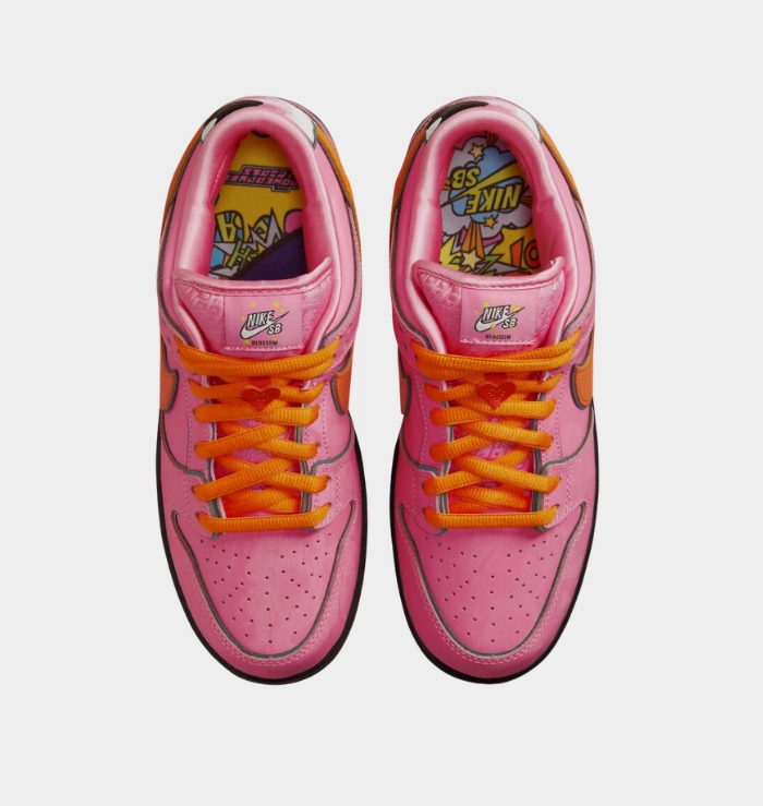 Nike Dunk Low SB X The Powerpuff Girls QS Blossom MinimalistDesign