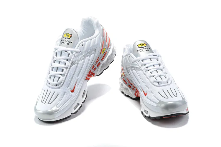 Air Max Plus 3 White University Red DH3984-901 Toms Classic