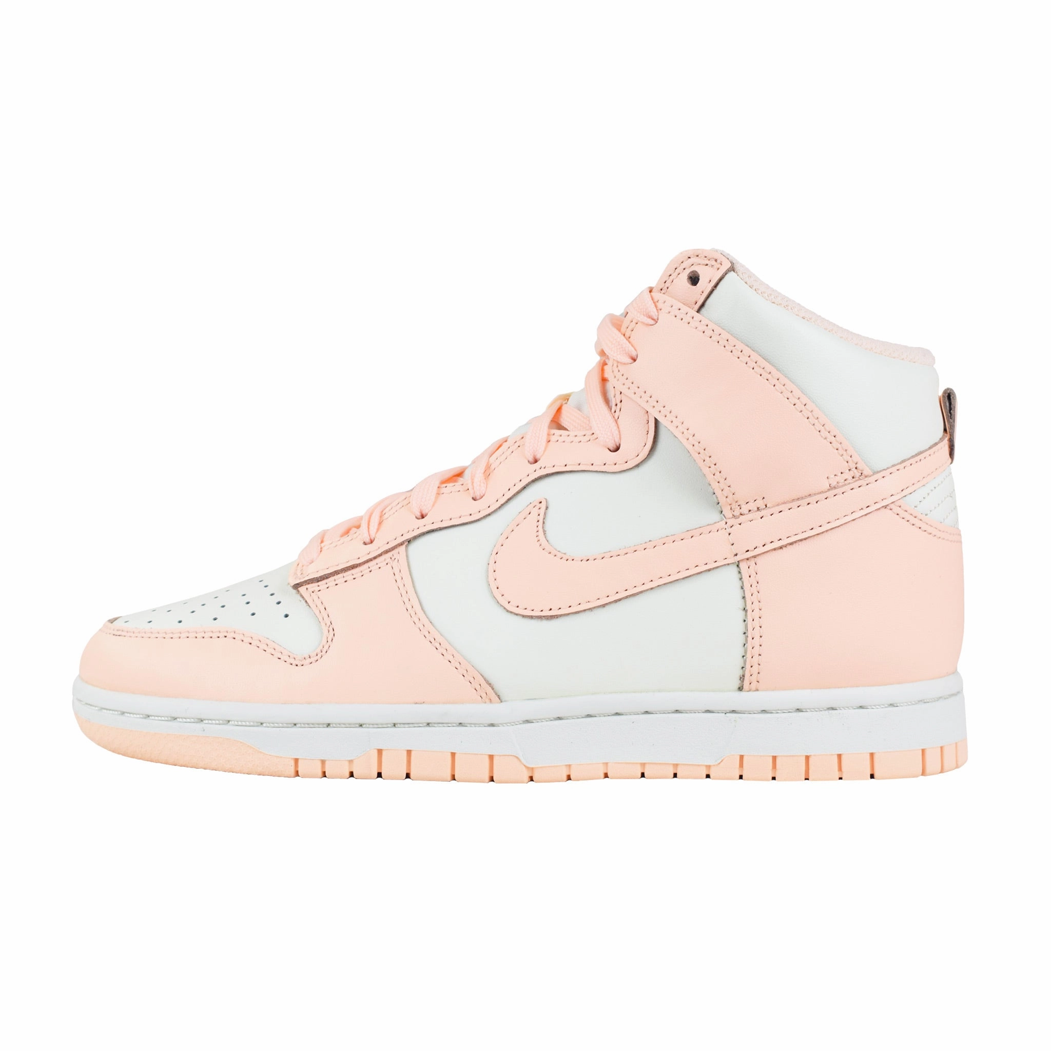 Nike Dunk High - Sail Crimson Tint Chic Flair