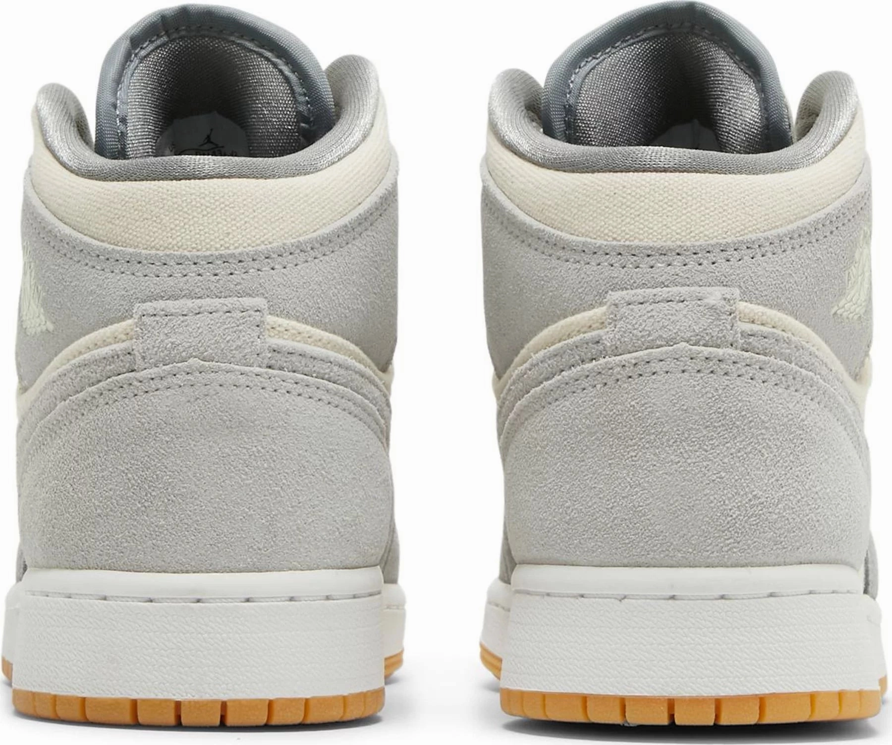 Nike Jordan 1 Mid Coconut Milk Particle Grey GS All Day