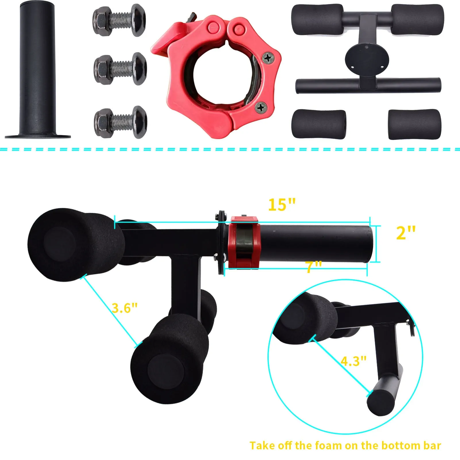 Tib Bar Tibialis Anterior Exercise Equipment