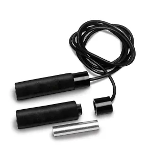 TnP Accessories Weighted Jump Rope 2Lbs Black