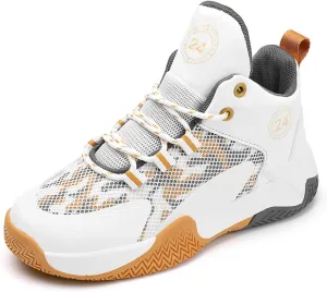 Toddler Casual Shoes Kid's Basketball Shoes Boys Sneakers Girls Trainers Comfort High Top Boys Round Toe Shoes