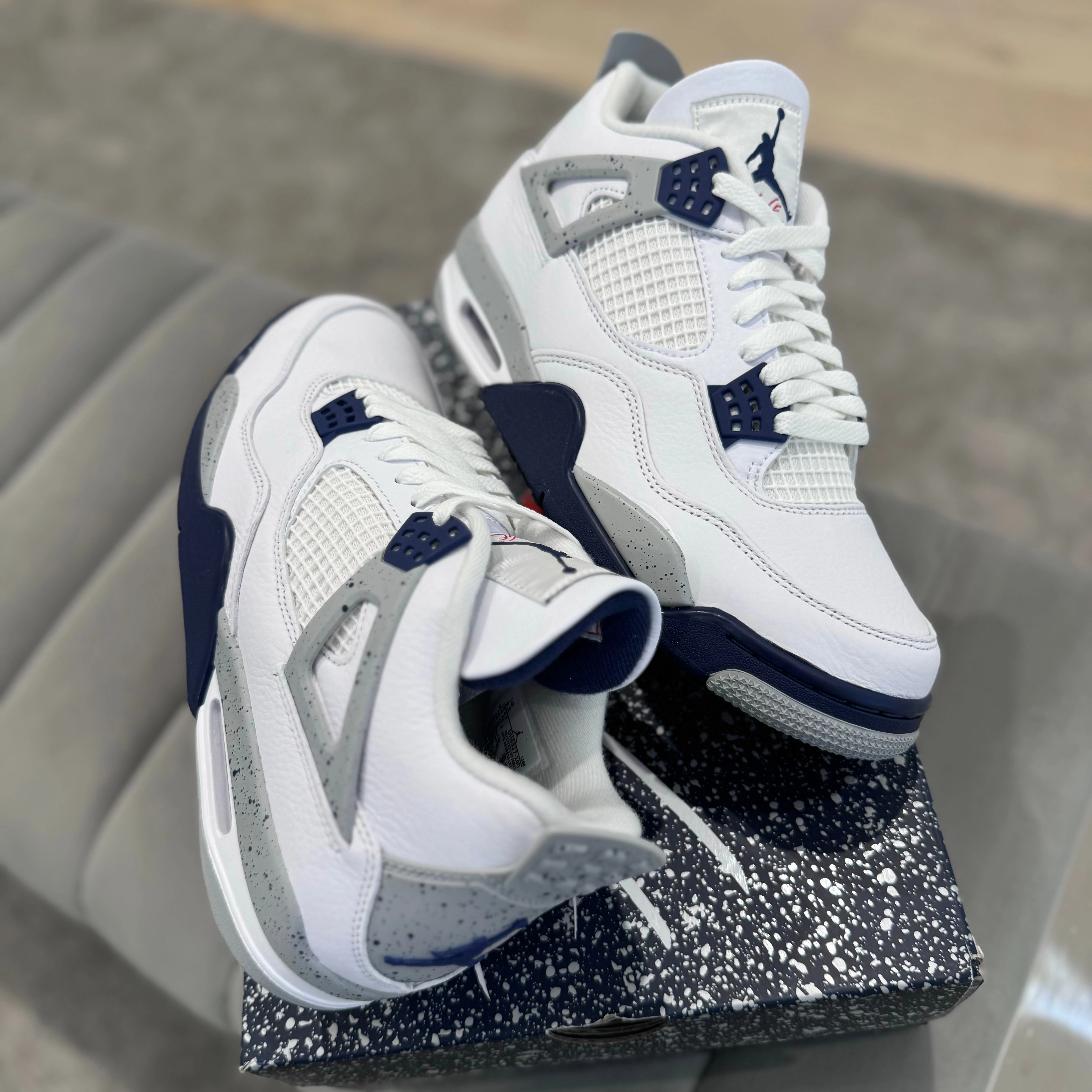Non Slip Inner Sock JORDAN 4 ??MIDNIGHT NAVY??