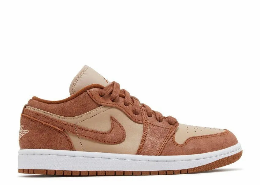 Basic Wear Slim Footprint Air Jordan 1 Low Legend Coffee (W)