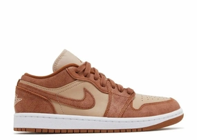 Light Steps Street Sport Air Jordan 1 Low Legend Coffee (W)