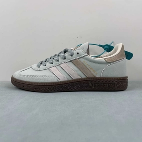 running in a spinning studio shoes shock - absorbing rubber shoes Adidas Handball Spezial Kith Classics Amazon Green Tan Gum IH2623