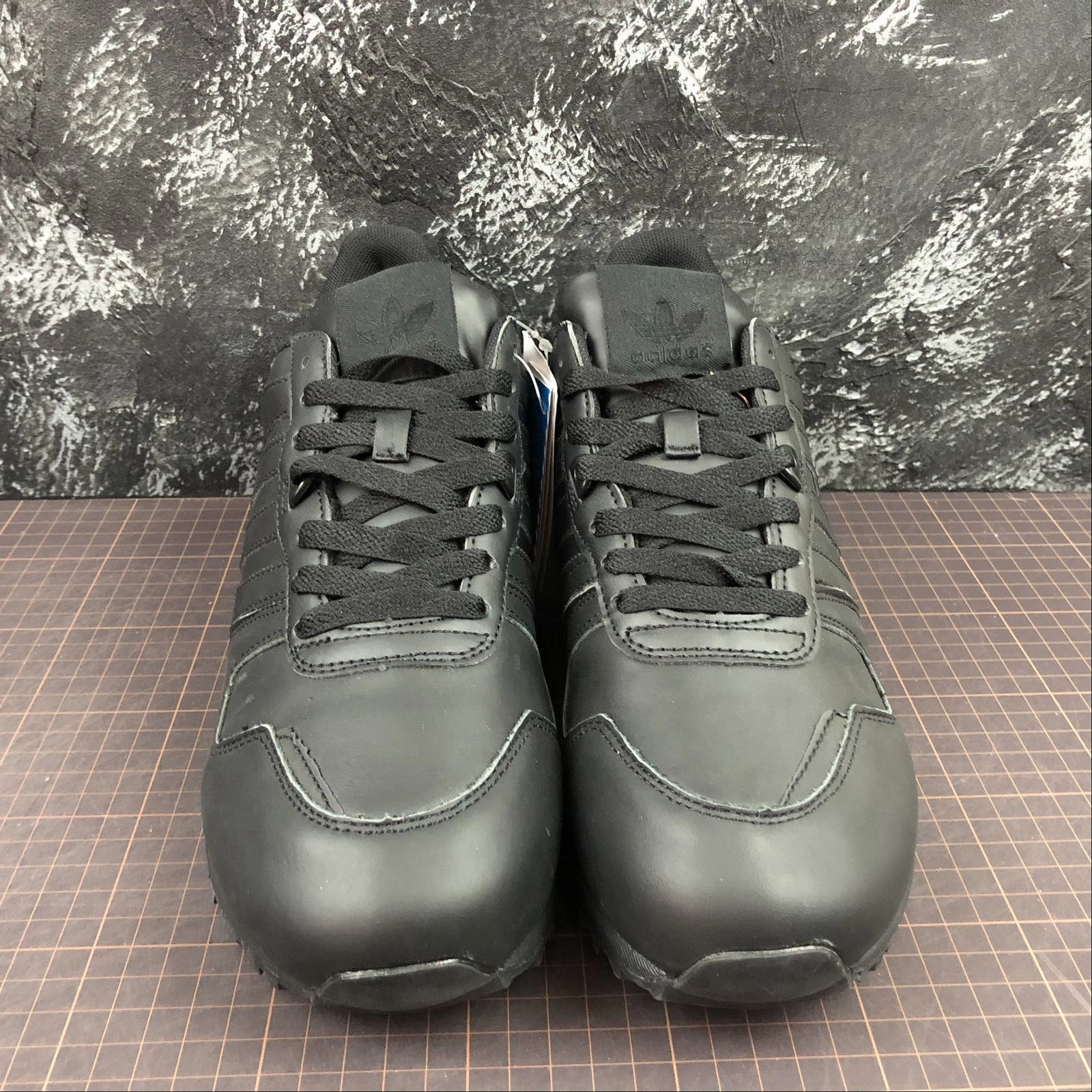 Adidas ZX700 Black Black Black S80528 simple design shoes