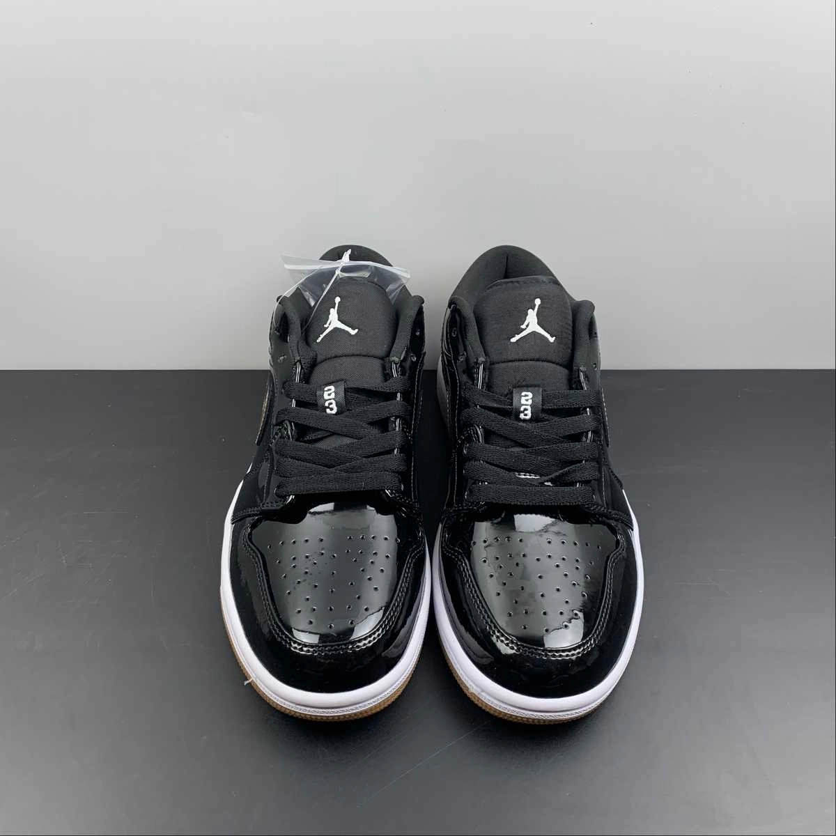 Antimicrobial Air Jordan 1 Low Black Gold 554723-032