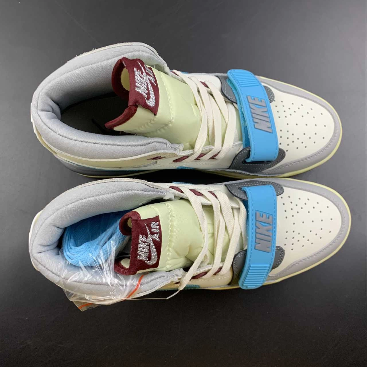 Air Jordan Legacy 312 High White Grey FB1875-141 Low Profile Midsole Responsive Forefoot Padding