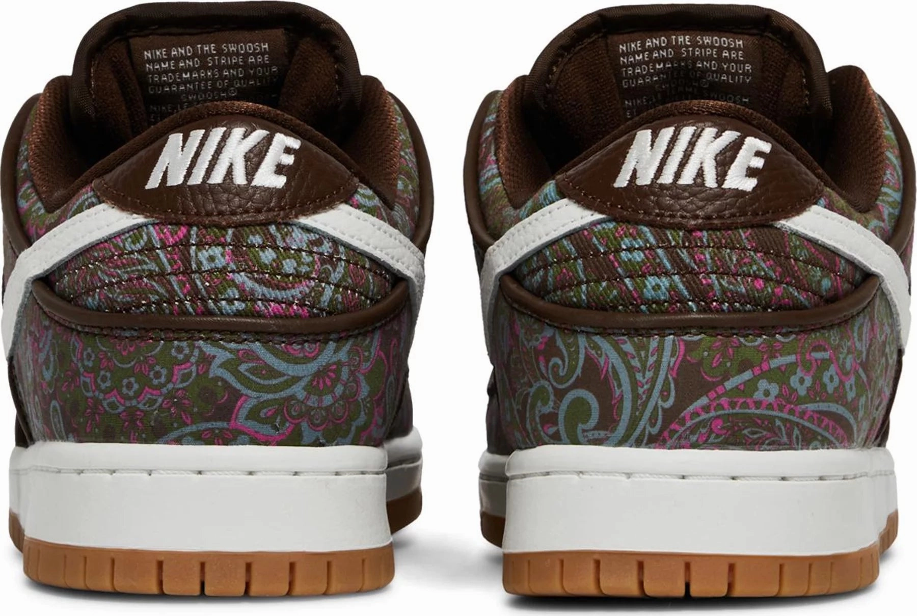 On Trend Flex Zones Nike Dunk Low SB Paisley