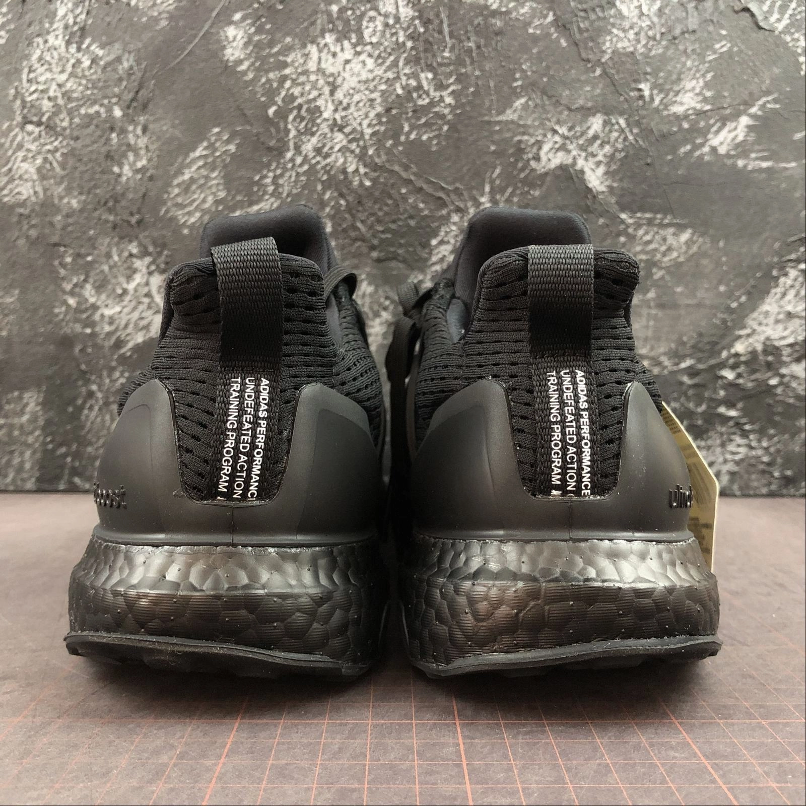 Comfort Focus Adidas UltraBoost Undefeated Blackout