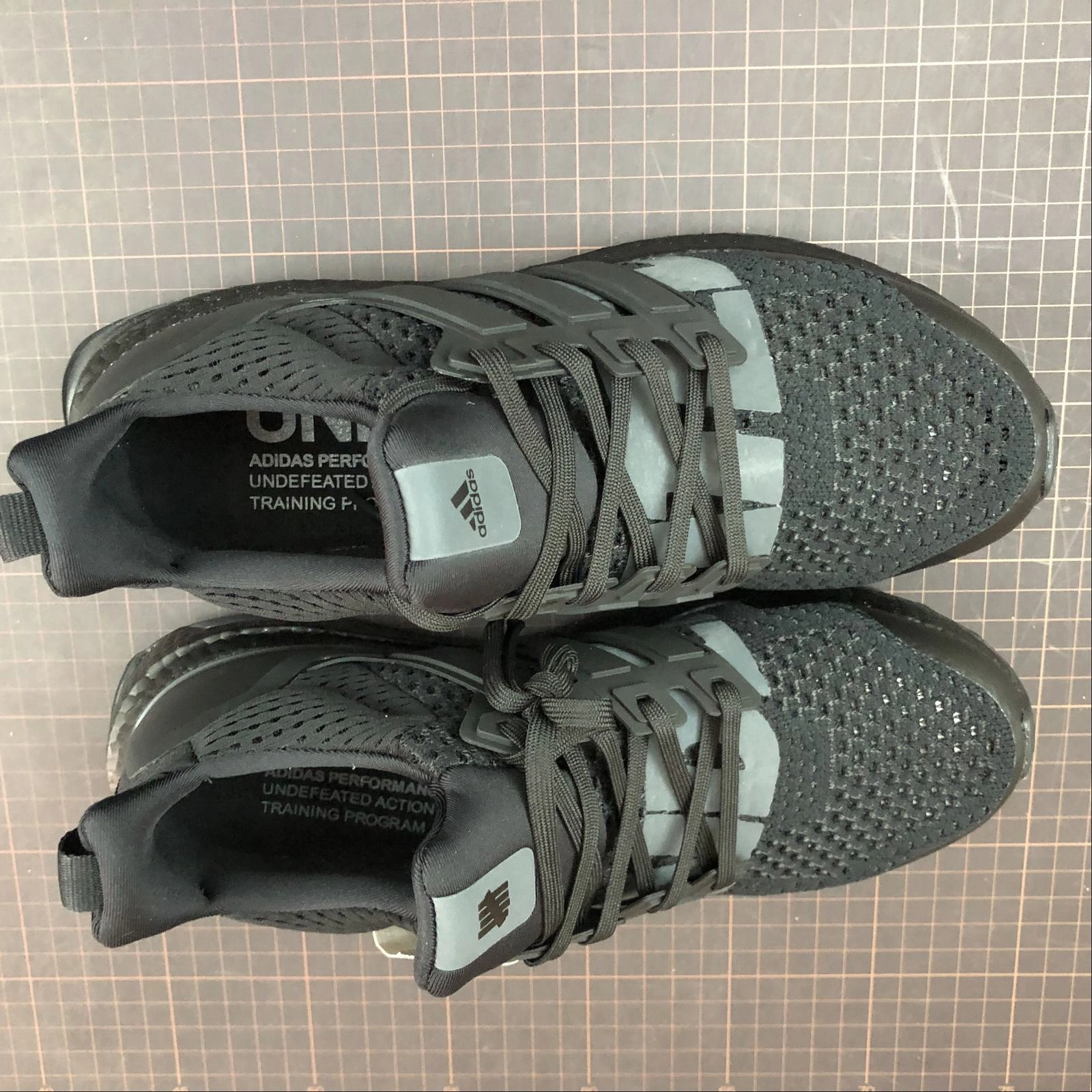 Shock-absorbent wear All Day Comfort Technology Adidas UltraBoost Undefeated Blackout