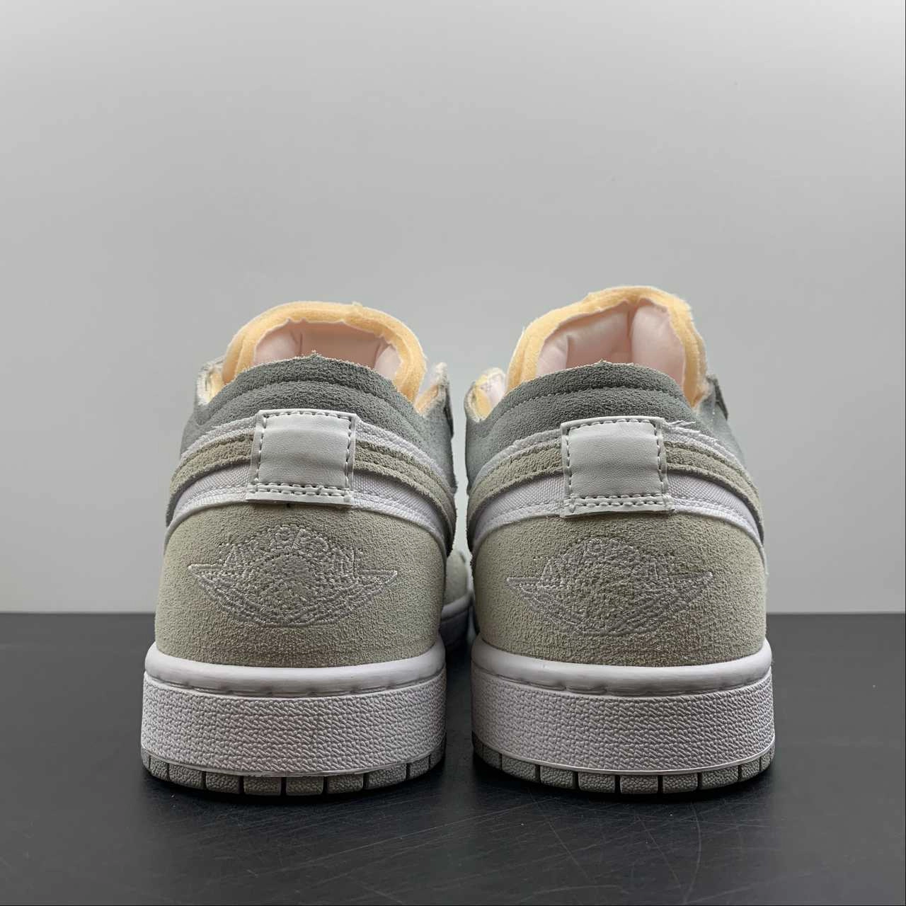 Stable Landing Air Jordan 1 Low White Grey DN1635-100