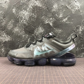 Air VaporMax 2019 Run Utility Black Blue Multi Color AR6631-001 Handcrafted Stitching