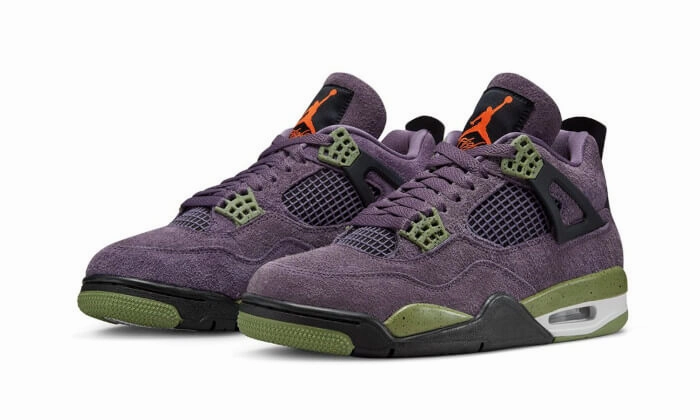 Casual Vibe Chic Wear Air Jordan 4 Retro Canyon Purple
