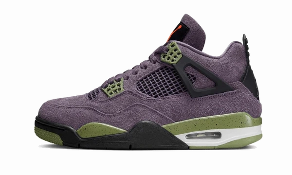 Air Jordan 4 Retro Canyon Purple Long-Distance Walking Trendy Look