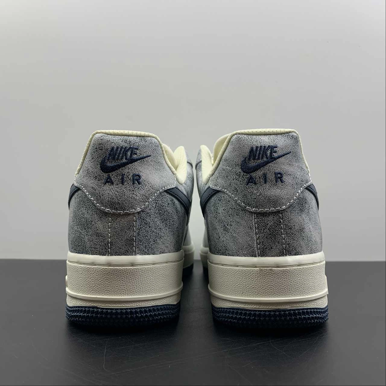 Zip Up Air Force 1 07 Low Sail White Gray Lake Blue BX5815-535