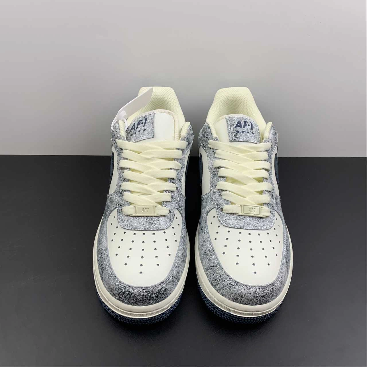 Outdoor Fit Air Force 1 07 Low Sail White Gray Lake Blue BX5815-535