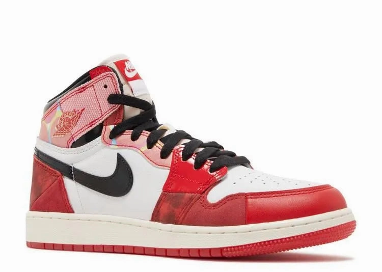 Step Grip Air Jordan 1 High Spider Man (GS)
