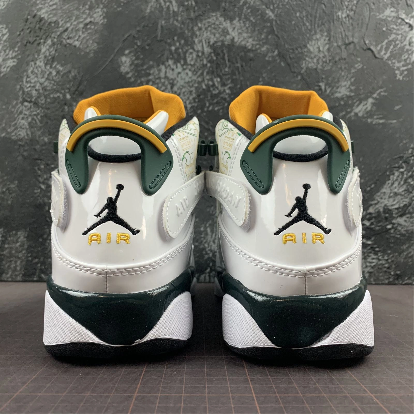 Rapid Energy Transfer Air Jordan 6 Rings White Black-Dark Pine Taxi 322992-102
